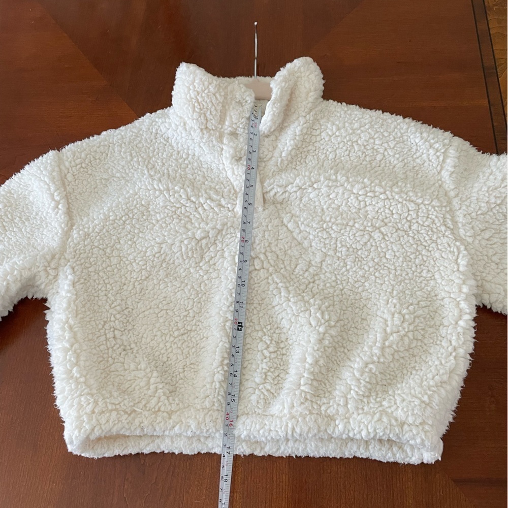 PacSun Cream Fleece Sweatshirt - Picture 8 of 12